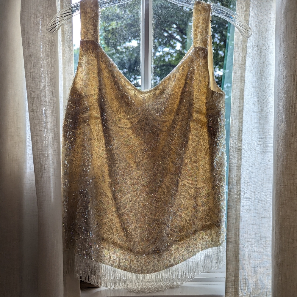 Vintage Beaded Top